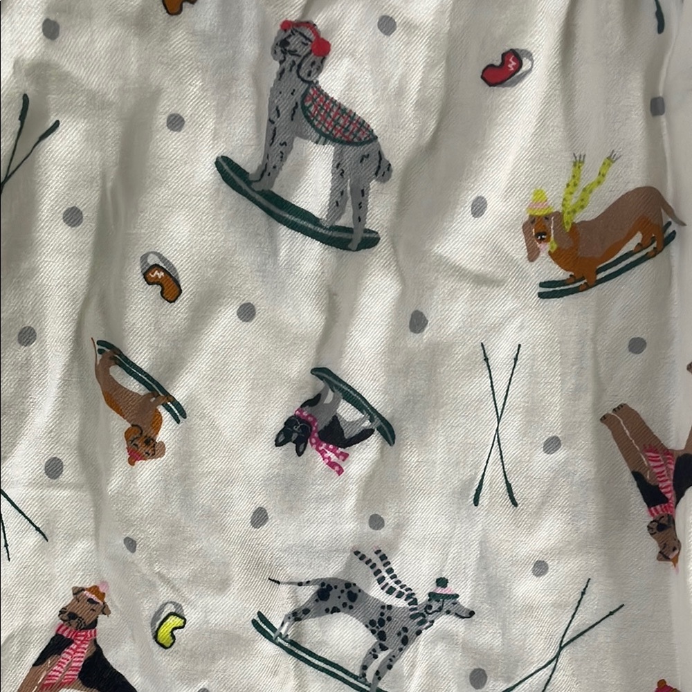 NWT Joyspun Skiing Dog Pajama Pants for women